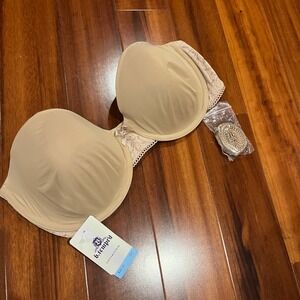 b.tempt'd Convertible Bra Strapless Nude Wacoal Underwire Intimates New Size 36C